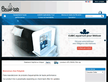 Tablet Screenshot of polyplab.ca